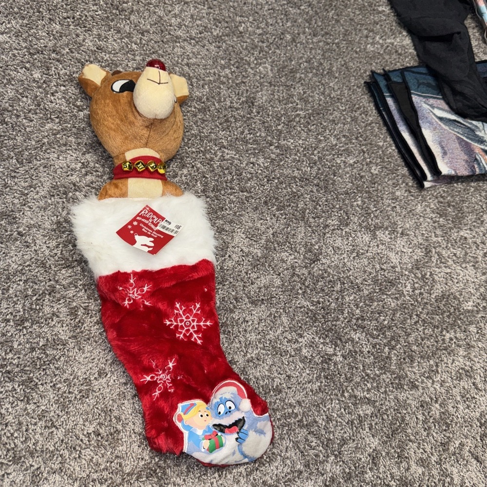 Rudolph The Red-Nosed Reindeer‎ 22" Christmas Stocking by Kurt S. Adler